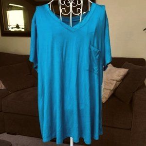 NWT Dept222 blue shirt sz 2x